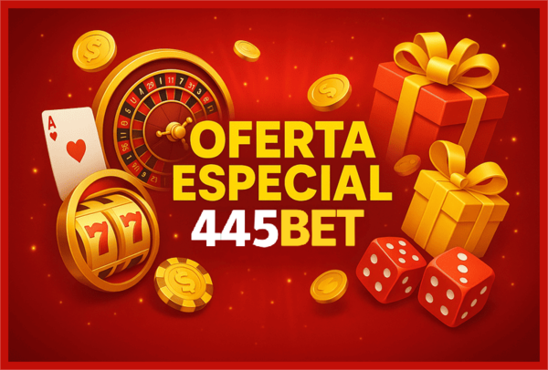 O bônus promocional 445BET é uma ótima maneira de começar sua aventura